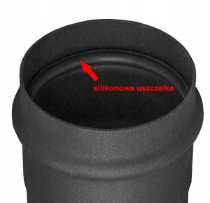 Case4life Rura kominowa D80, 0.5m (RP080/0,50-CZ1,2P) 3
