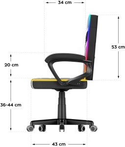 Fotel Huzaro Ranger 1.0 RGB (HZ-RANGER 1.0 RGB) 12