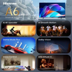 Telewizor Hisense 58A6S 58" Ultra HD/4K (20019245) 2