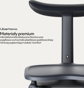 NGS Ergonomiczny podnóżek LiberNovo StepSync Footrest Space Black 7