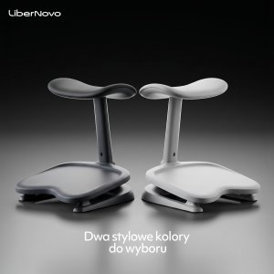 NGS Ergonomiczny podnóżek LiberNovo StepSync Footrest Space Black 9