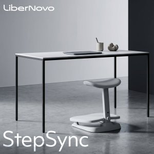 NGS Ergonomiczny podnóżek LiberNovo StepSync Footrest Space Gray 4