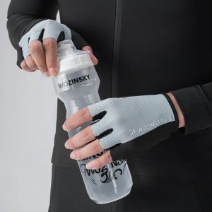 Wozinsky Rękawiczki rowerowe Rozmiar L (WRR-02L) Szare 5