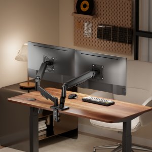 Equip Uchwyt biurkowy na 2 monitory 17" - 32" (650131) 2