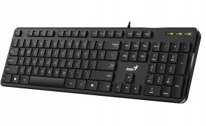 Klawiatura Genius Slimstar M200 Copilot / przewodowa / USB / czarna / CZ+SK layout (31310019409) 2