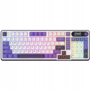 Klawiatura Royal Kludge RK-S98 Blackberry Mousse Gaming Keyboard Beige switch 2