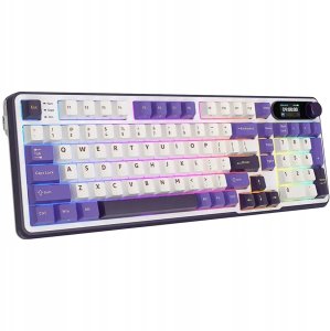 Klawiatura Royal Kludge RK-S98 Blackberry Mousse Gaming Keyboard Beige switch 3