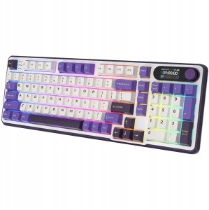Klawiatura Royal Kludge RK-S98 Blackberry Mousse Gaming Keyboard Beige switch 4