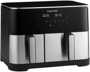 Frytkownica beztłuszczowa Universal Blue Instant Pot frytkownica Podwójny 11 l Autonomiczny 2600 W frytkownica na gorące powietrze Stal nierdzewna (140-0003-01-EU) 3