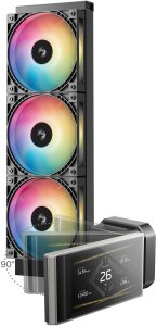 Chłodzenie wodne Deepcool LT360 Vision ARGB (R-LT360VISIONBKAMMC-G-1) 2