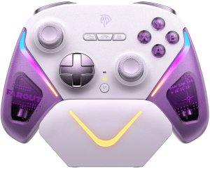 Pad EasySMX D10 Pad bezprzewodowy PC/Switch/iOS/Android/ Steam Deck fioletowy 3