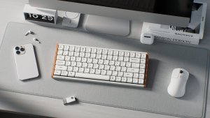 Klawiatura Keychron K3 Ultra 8K Keychron Milk POM Switch Red (4894979056207) 5