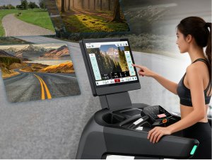 Bieżnia Gymost Bieżnia Komercyjna Gymost GYM-7940TA-TFT 6.0 HP Ekran Dotykowy 23,8" Bluetooth FTMS 18