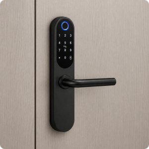 Spreest Zamek Elektroniczny KLAMKA DO DRZWI NA KOD SZYFR ODCISK PALCA TTLOCK RFID 7