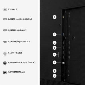 Telewizor Hisense S7DS 55" 10