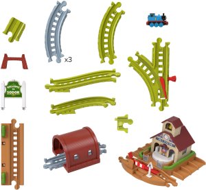 Mattel Kolejki i tory Stacja Dzwonkowo (JLL35) PUD3 3