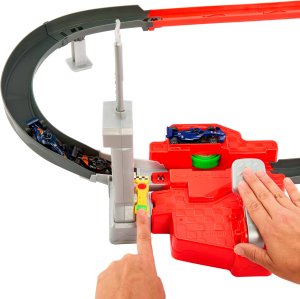 Mattel Hot Wheels Racing Formuła 1 Sprint Tor wyścigowy Zestaw (JNN32) 5