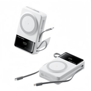 Powerbank Mobile Origin 35W PD Display PB15 MagSafe Compatible 20000 mAh Biały (MO-35WPDD-PB15) 3
