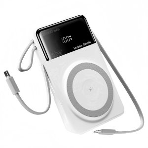 Powerbank Mobile Origin 35W PD Display PB15 MagSafe Compatible 20000 mAh Biały (MO-35WPDD-PB15) 4