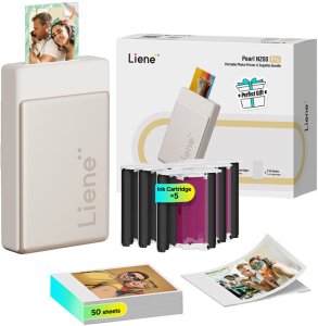 Drukarka fotograficzna Liene fotograficzna przenośna drukarka do zdjęć (Pearl N200 Pro 2x3") 2