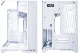 Obudowa Lian Li O11 Vision-M Obudowa PC Micro-ATX Tempered Glass biały 3