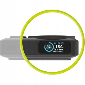 Powerbank Pitaka Mobile Origin 10000 mAh Qi2 TFT Display Semi-solid PowerBank PB19 - USB-C Cable Black (MO-TDS-PB19-BLK) 6