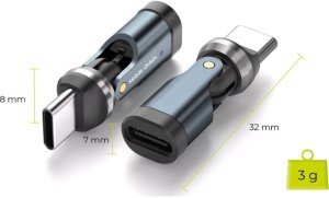 Ładowarka Mobile Origin 240W USB-C Rotation 540° Adapter (CB13) 4
