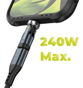 Ładowarka Mobile Origin 240W USB-C Rotation 540° Adapter (CB13) 9