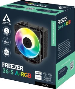 Chłodzenie CPU Arctic Freezer 36-S A-RGB Black (ACFRE00198A) 9