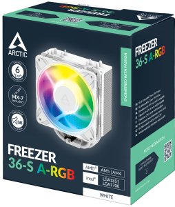 Chłodzenie CPU Arctic Freezer 36-S A-RGB White (ACFRE00199A) 6