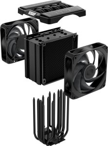 Chłodzenie CPU Cooler Master CoolerMaster Chłodzenie V8 Ace 3DHP Black AMD (MAM-T6HA-225PK-RB) 2