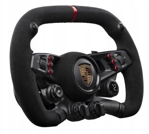 Kierownica Fanatec CSL Elite Porsche Vision GT, zamsz, OLED-Display, 310 mm szerokości - czarny (CSL_E_SW_PVGT) 2