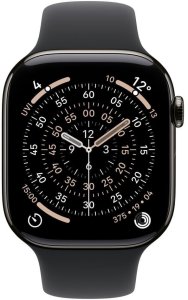 Smartwatch Apple Watch 11 GPS + Cellular 46mm Slate Titanium Sport Band M/L Czarny  (MFD24WF/A) 2