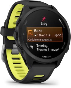 Zegarek sportowy Garmin Forerunner 170 Czarno-żółty  (010-03920-00) 5