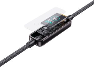 Kabel USB 4smarts USB-C Kabel ScreenCord 240W 1,2m, czarny (543240) 3
