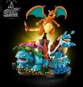 LEGO Pokémon Venusaur, Charizard i Blastoise (72153) 6