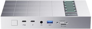 Stacja/replikator PELADN G2E Thunderbolt 5 Srebrna (G2E-Silver) 6