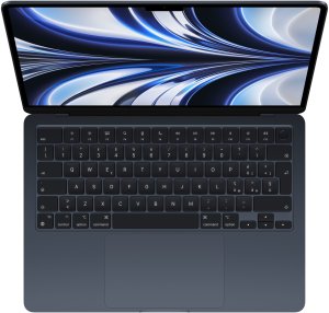 Laptop Apple Laptop 13.6 MacBook Air M2 - chip 256GB SSD Midnight MLY33LL/A 2
