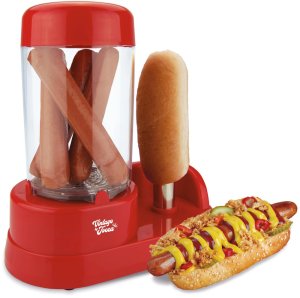 Jocca Urządzenie do Hot Dogów 350W do 6 Kiełbasek Czerwony 3