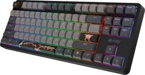 Klawiatura Fury Kanabo K6 Gateron Magnetic Orange (NFU-2364) 9