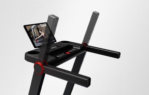 Bieżnia Urbogym Składana bieżnia elektryczna DeerRun A1 Pro (czarno-czerwona) (A1 Pro - Black&Red) 2