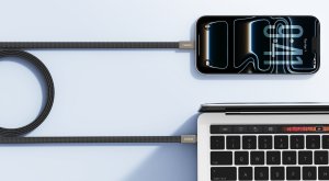 Kabel USB Veger Płaski USB C do USB C PD 5A 240W 1,5 m CC2-MTB czarny 2