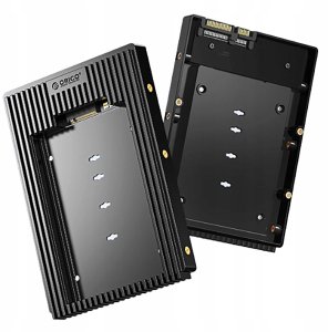 Orico Adapter na dysk D2NS-6G przejściówka M.2 NGFF na 3,5" - czarny (6942227180674) 3
