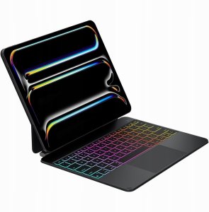 4kom.pl Typecase Edge Pro z klawiaturą do iPad Pro 13" M4 2024 / M5 2025 czarny 2