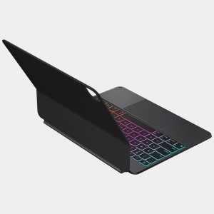 4kom.pl Typecase Edge Pro z klawiaturą do iPad Pro 13" M4 2024 / M5 2025 czarny 3