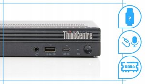 Komputer poleasingowy Lenovo Thinkcentre M90q Tiny Intel Core i5 16GB DDR4 512GB SSD Windows 11 (Lenovo ThinkCentre M90q Tiny) 2