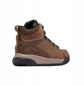 Buty trekkingowe męskie Columbia Burnsider WP Brązowe 43 (2128821202) 4