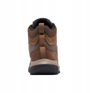 Buty trekkingowe męskie Columbia Burnsider WP Brązowe 43 (2128821202) 5