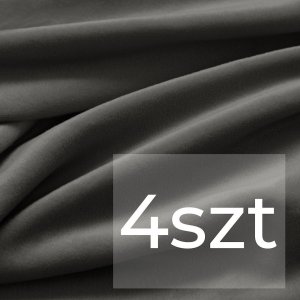 Aptel Pokrowiec na krzesło Restilo SENTO welurowy stalowy elastyczny 4 szt. 13