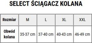 Select Ściągacz na kolano Profcare czarny 700065 XL 3